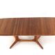 Oval 2x extendable dining table XL 'Nymindegab' - danish design vintage