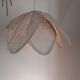 Vintage straw flower suspension