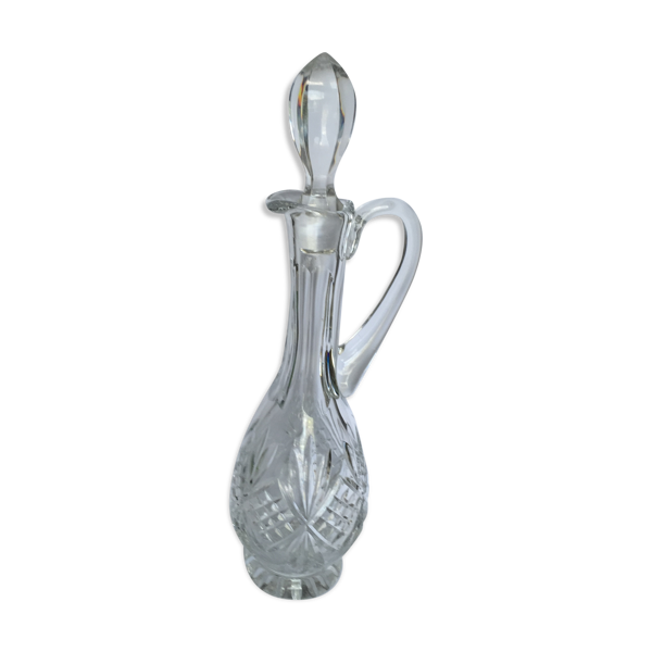 Carafe en cristal taillé