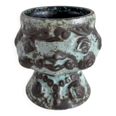 Vintage head cache-pot Strehla ceramics
