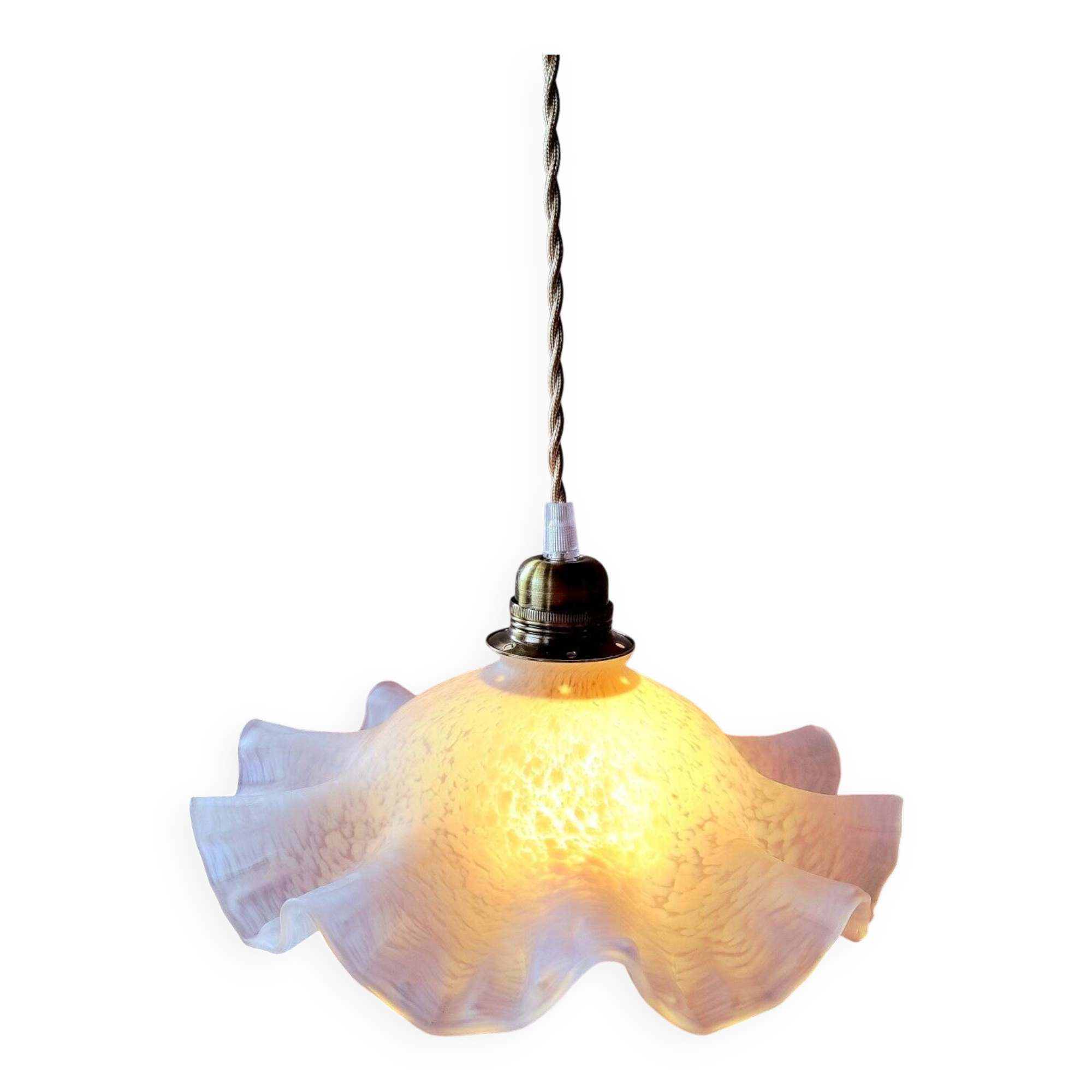 Spotted glass suspension from Clichy