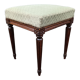 Pouf stool old Louis XVI style