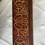 Metal box decorated with medieval pattern