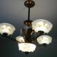 Lustre ezan verre opalescent art deco