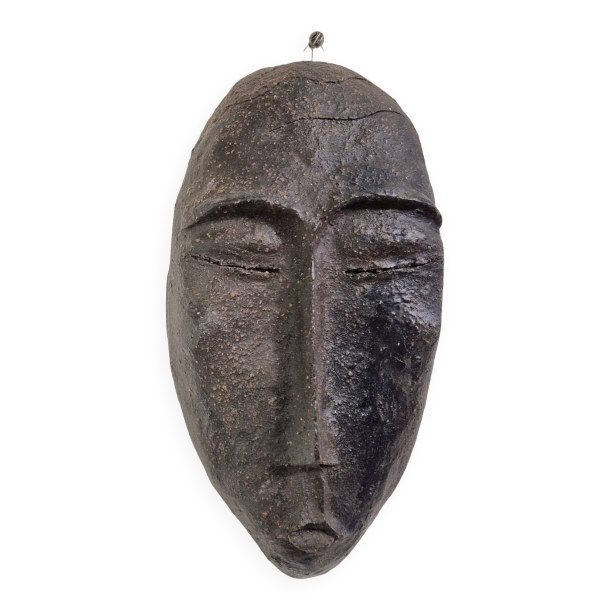 Grog clay wall mask | 20th century
