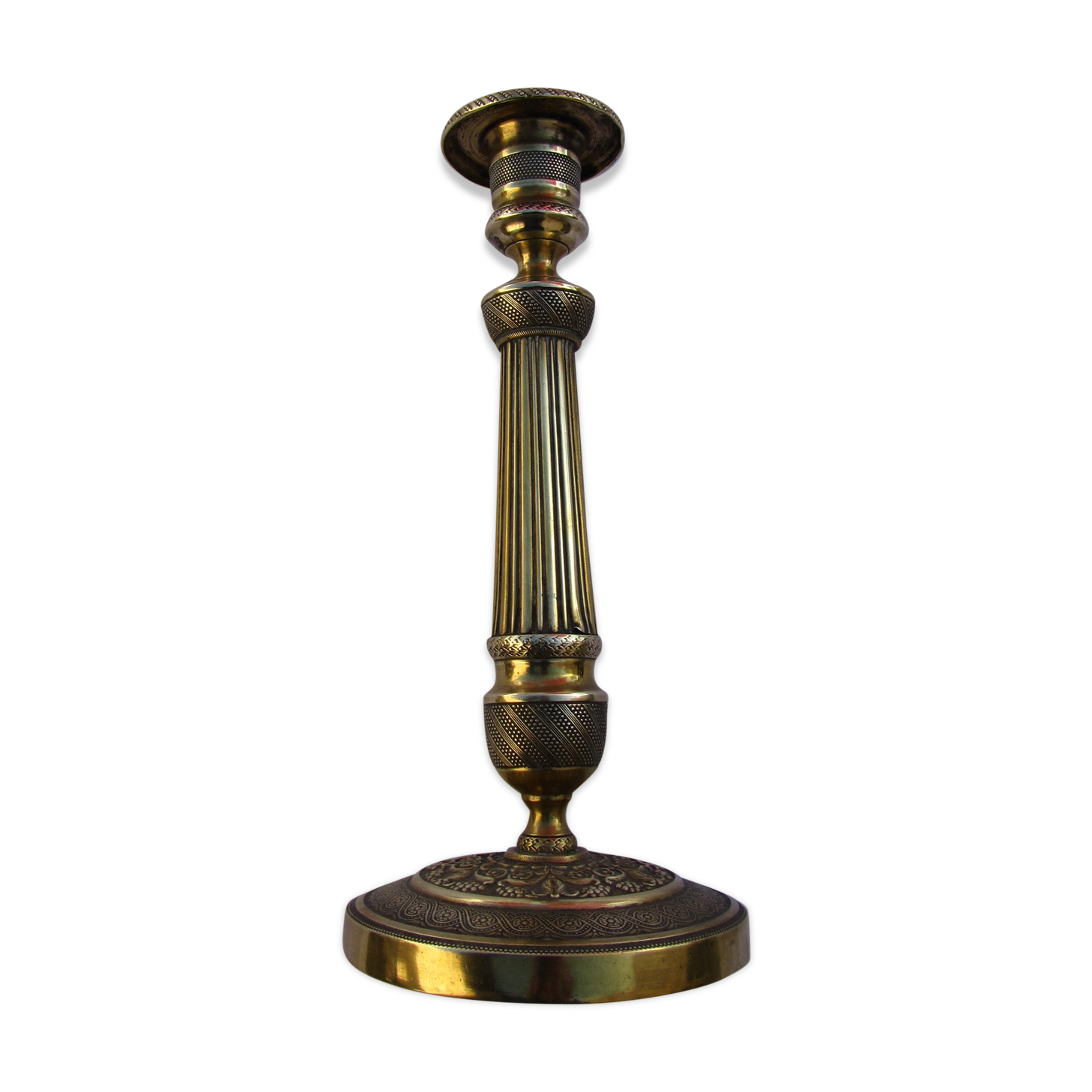 Brass candlestick