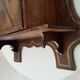 Antique wall cabinet folk art