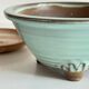 Pot tripode et soucoupe céramique vintage