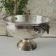 Champagne bucket Silver Plated with Grape Handles, Cl