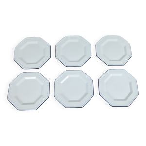 set de 6 assiettes dessert