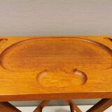 Cutting table in solid teak, from ESA teak Denmark, 1960-1970.