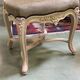 Set of 8 Louis XV style beech chairs from the 1970s.