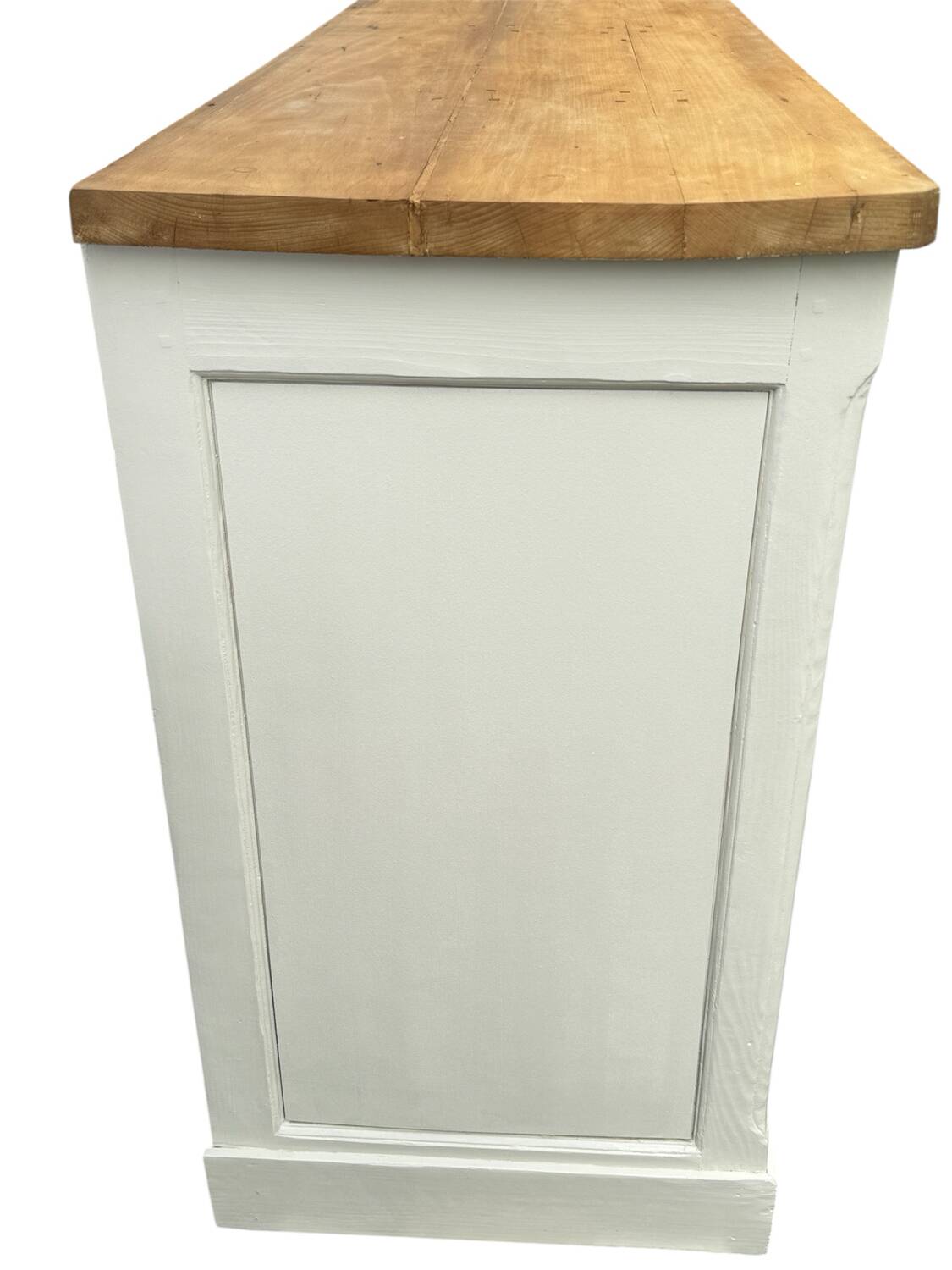 Vintage 3-door wooden sideboard