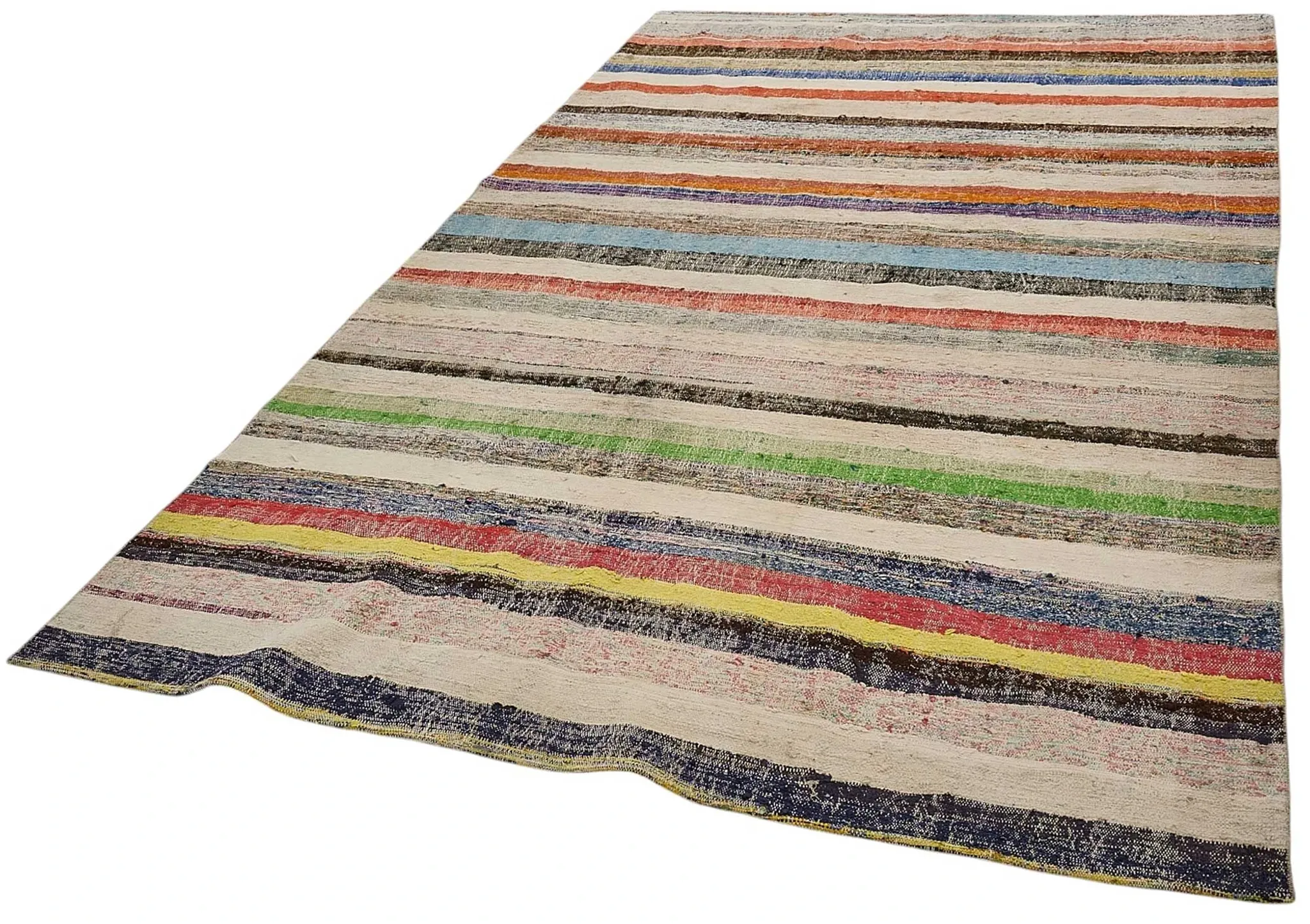 Turkish Handwoven Flatweave Chaput Kilim 190 cm x 340 cm
