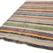 Turkish Handwoven Flatweave Chaput Kilim 190 cm x 340 cm