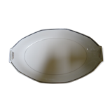 Plat ovale blanc