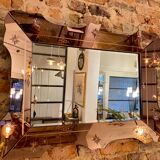 Two-tone Venetian mirror