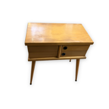 Vintage scandinavian light wood worker