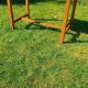 Table de ferme ancienne en bois – authenticité & charme rustique