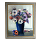 BURON Henri, Pastel still life bouquet of anemones signed around 1950