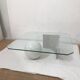 Massimo Vignelli marble coffee table, 1980