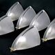 Six VeArt Murano wall lamps by Guismondi for Artemide
