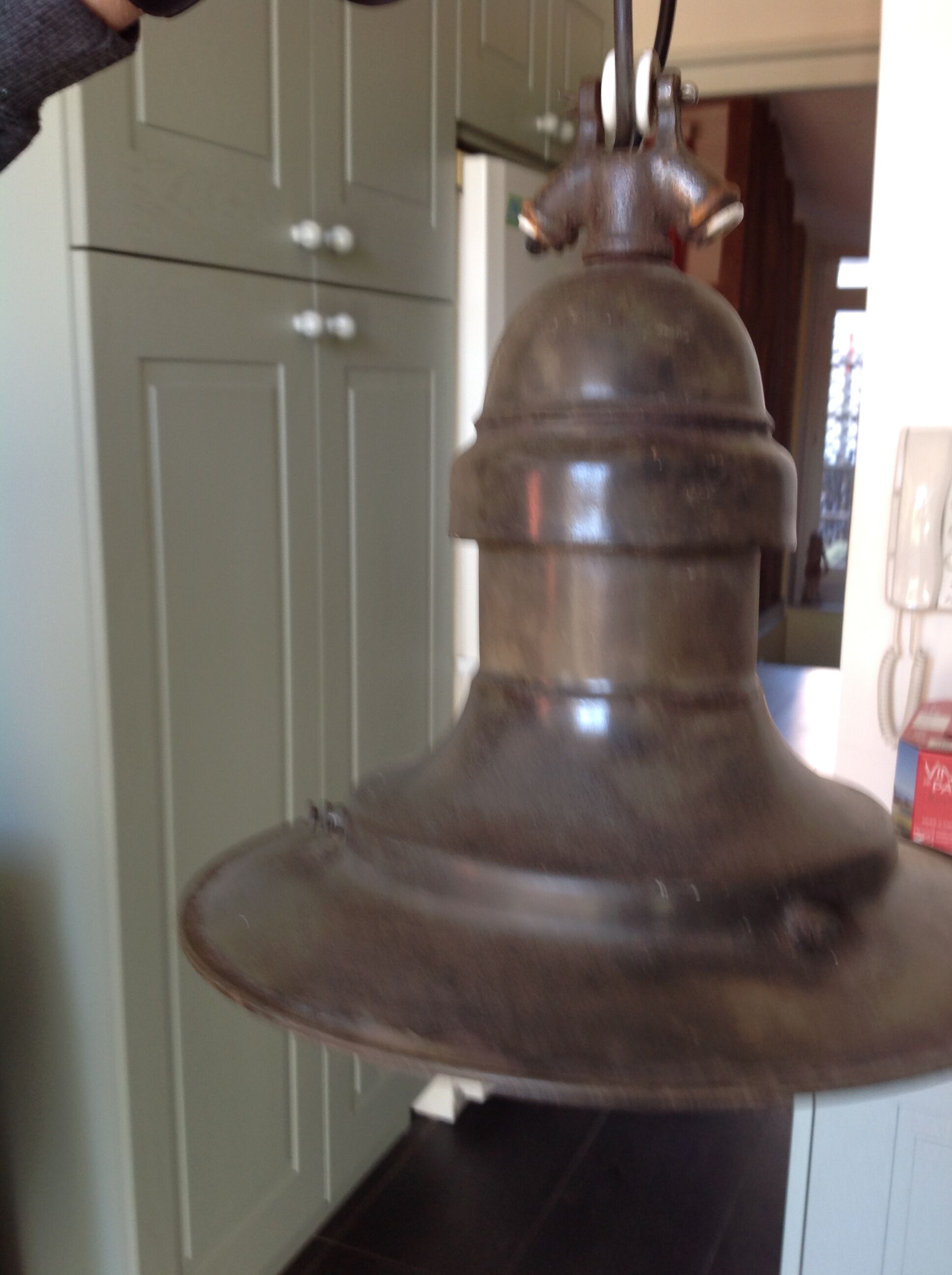 Set of 2 sheet metal industrial suspensions