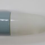 Double Bauhaus Wall Light Grey Wilhelm Wagenfeld by Linder Germany, 1950