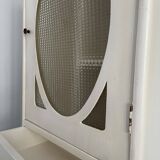 Antique toilet cabinet to hang