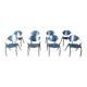 Chaises de salle à manger post-modernes, années 1990
