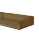 Vintage wooden wall shelve rack bookshelf in pinewood