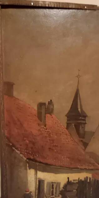 19th Century Painting - Oil on Panel - European School