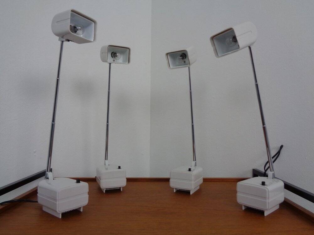 Adjustable Lampette Table Lamps from Briloner Lights, 1970s, Set of 2