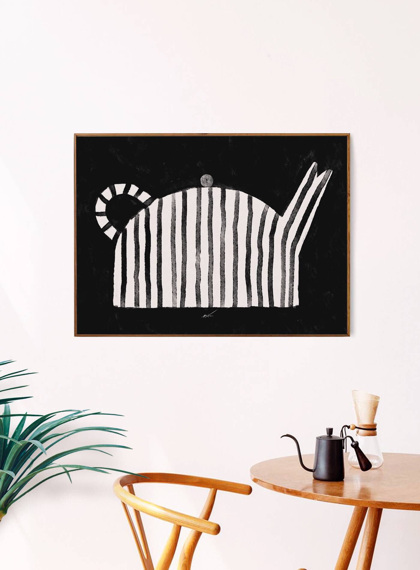 The teapot - Wall poster 70x50cm