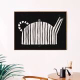 The teapot - Wall poster 70x50cm