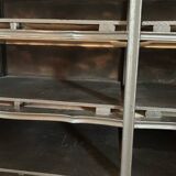 Buffet antique en bois peint en noir