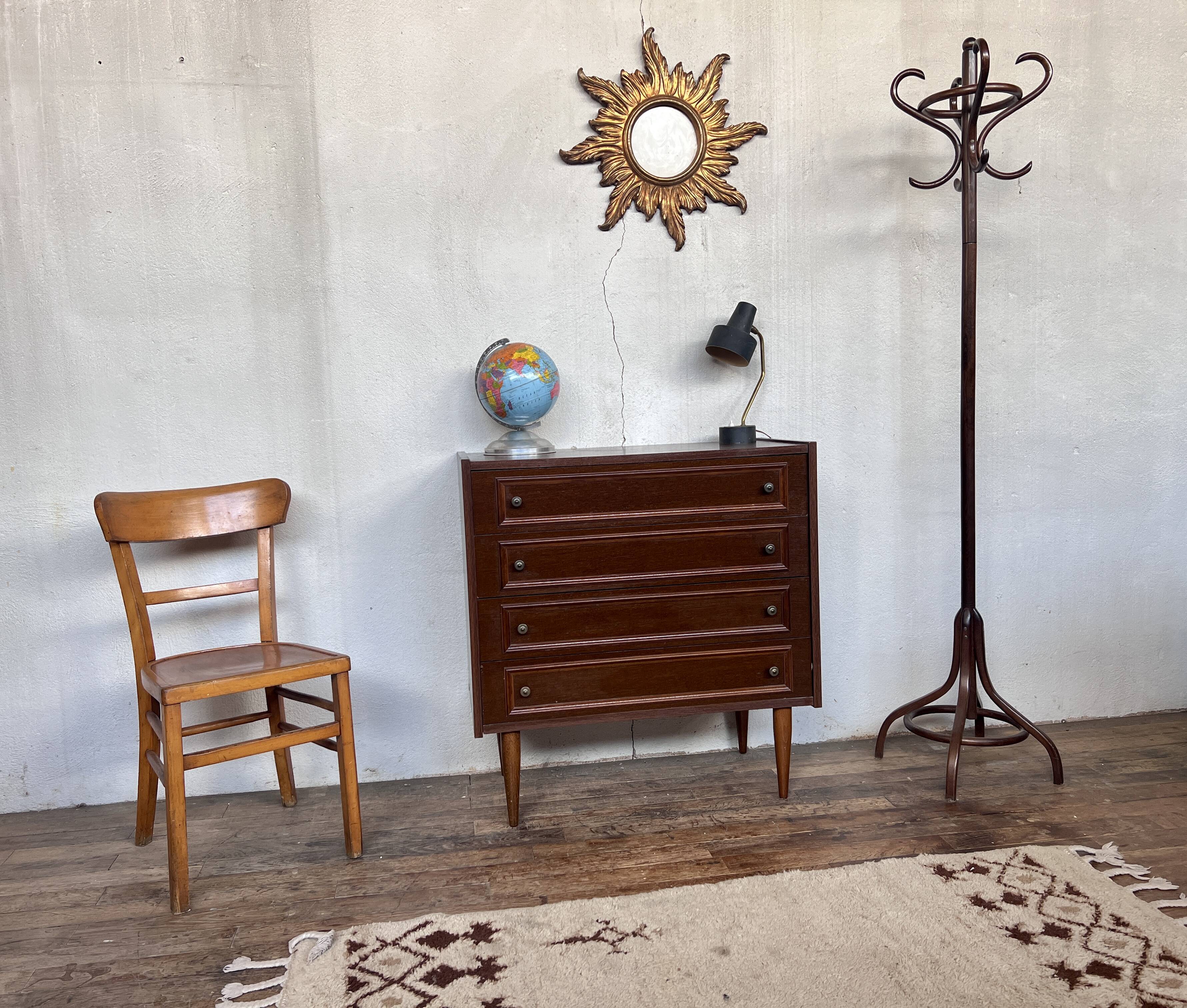 Commode semainier vintage rag picker year 70