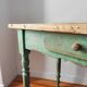 Small old patinated farm table