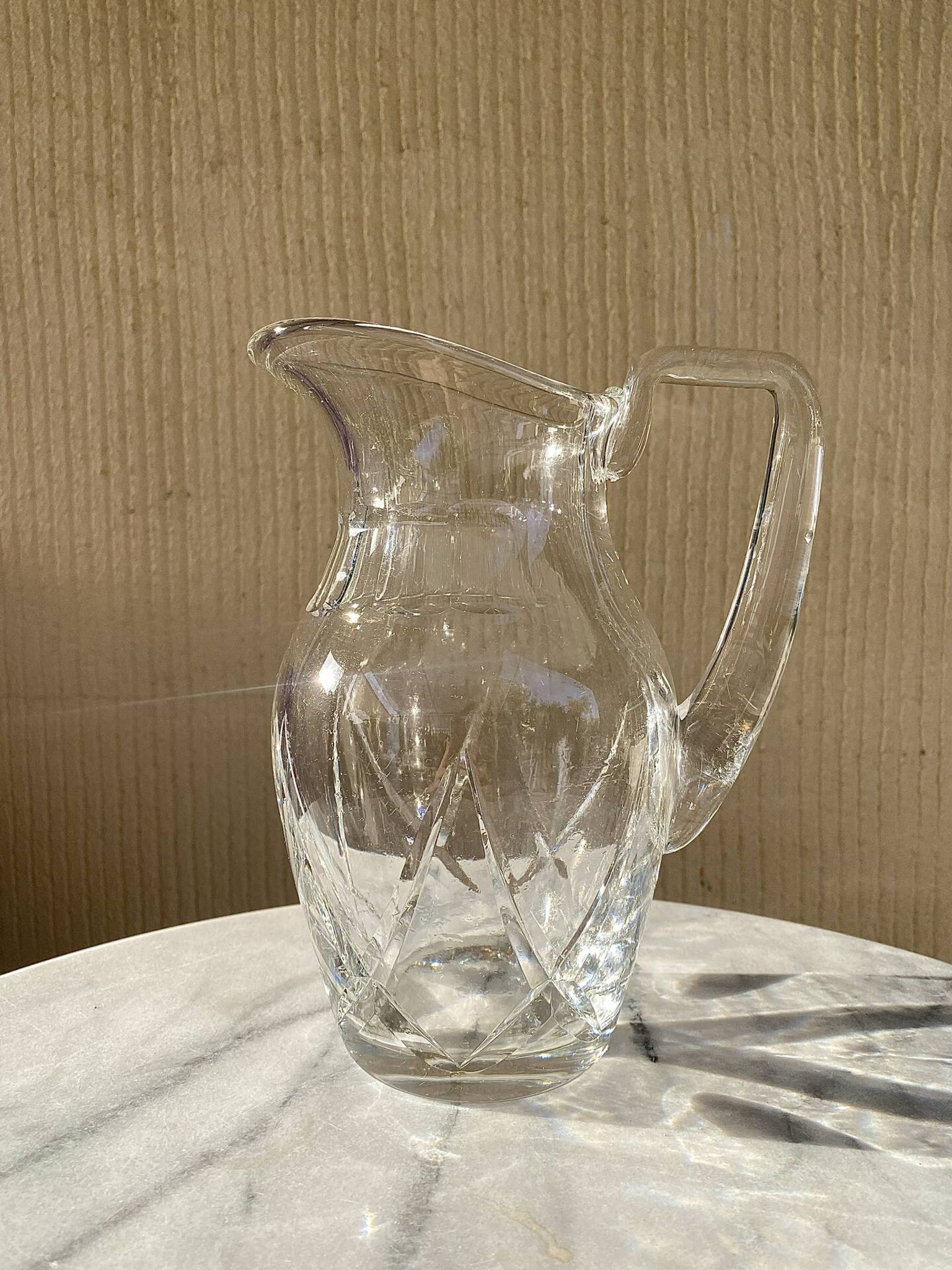 Water jug signed Saint Louis model Monaco