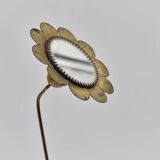 Miroir de table marguerite - 29 x 10cm