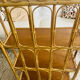 Rattan bookcase