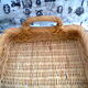 Vintage rattan tray