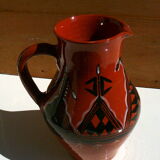 Pitcher of ethnic style