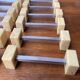 Set of 12 art deco knife rests