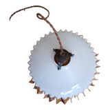 Art Deco opaline suspension