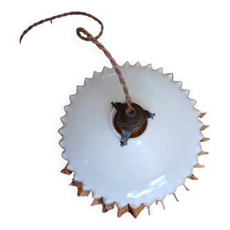 Art Deco opaline suspension