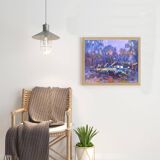 Peinture à l'huile "À minuit" par Alex Ivanyuk