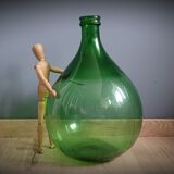 Demijohn 10L round green
