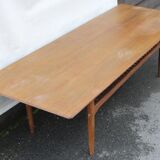 Coffee table with magazine rack 1930