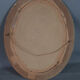 Ancien cadre oval bois stuc dor